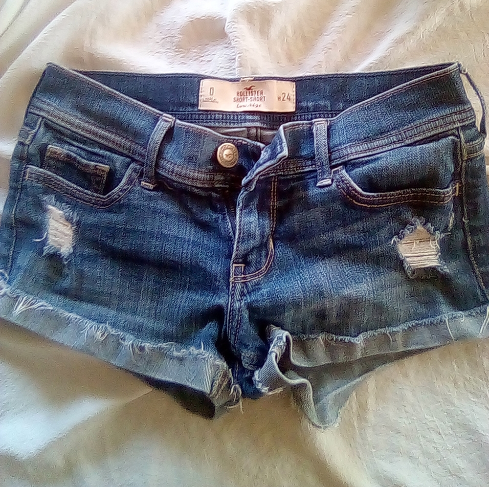 Nwot Hollister short shorts size 0 24